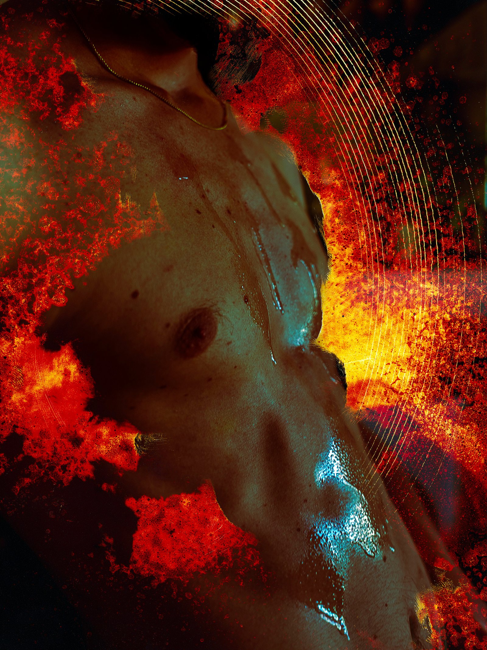Portrait artistique, série Underground Projet Corps