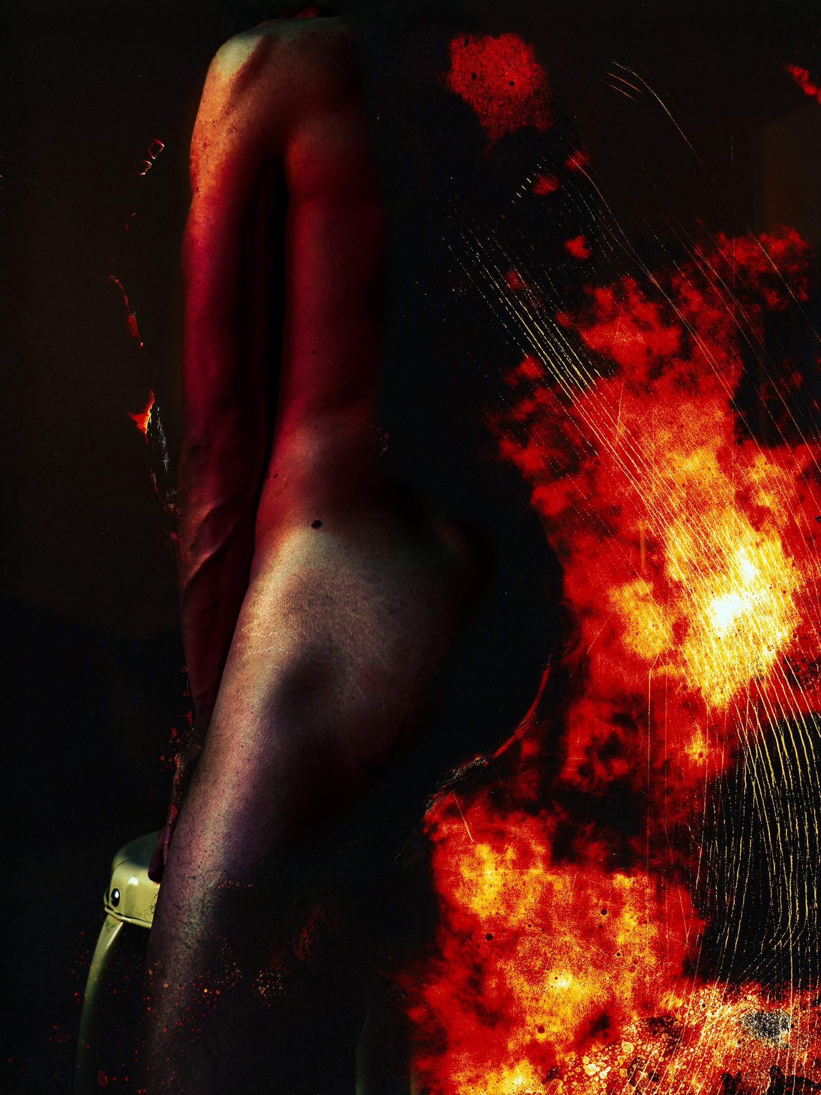 Portrait artistique, série Underground Projet Corps